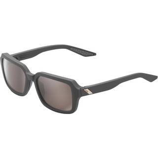 100% Rideley Solbriller - Soft Tact Cool Grey/HiPER Silver Mirror Lens