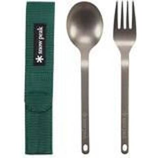 Snow Peak Fork & Spoon Set Titanium