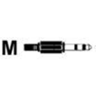 Neutrik Stereo Stik 3.5 mm Han Sort