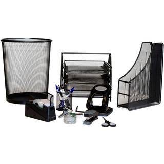 Office In a Box - Grundpakke til kontoret i sort metal