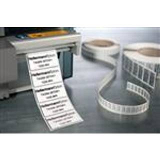 Hellermann Panel label 45x15mm, sølv