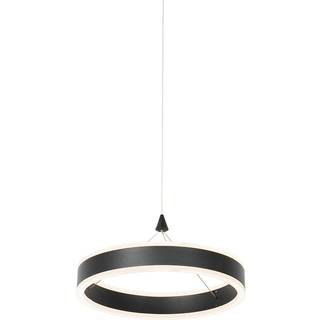 Hængelampe sort 30 cm inkl LED 3-trins dæmpbar - Lyani