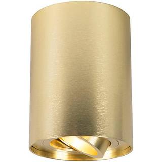 Spotlight guld/messing vippbar og drejelig - Rondoo up