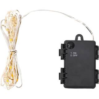 LED-lyskæde med 66 LED'er og blæser 660 cm