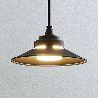 Udendørs LED-hængelampe Cassia, mørkegrå