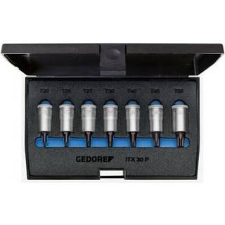 Gedore Toppesæt 3/8 7 dele torx t20-t50