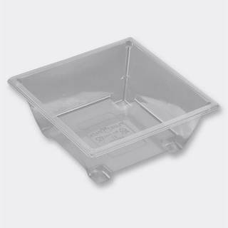 Plastbakke Gourmet Expres klar A-PET 585ml 14x14cm 400stk/kar