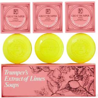 Geo F Trumper Extract Of Limes Triple Hand Soap (3x75 g)