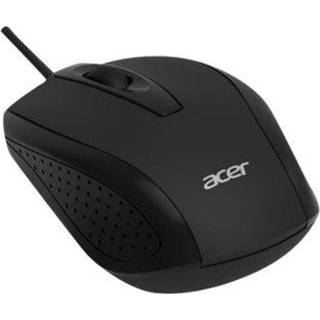 Acer - mouse - USB - black - Mus - 3 knapper - Sort