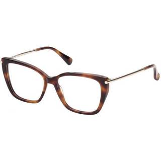Max Mara Kvinde MM5007 052 Optiske stel Acetat Havana Firkantet Normal