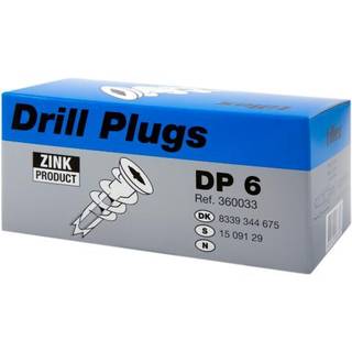 Gipsplugs 1 Lag Hvid Dp2 40