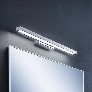 Lindby LED-spejllampe Alenia, 60 cm, krom, aluminium, IP44