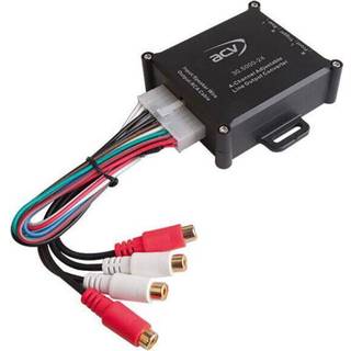 4-kanalig hög till lågnivå-adapter med remote