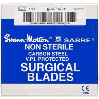 Sabre Skalpeltype B/23 H-4 usteril 100 stk.