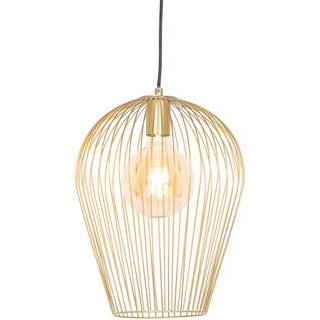 Design hængende lampe guld - Wire Ario