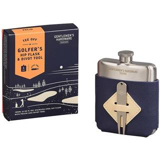 Gentlemen's Hardware Golfer's Hip Flask & Divot - Drikkeflaske