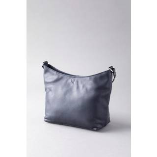 Lakeland Leather Lakeland Leather Blue Grasmere Leather Cross-Body Bag