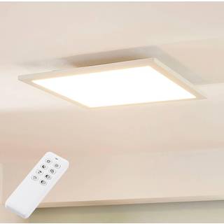 Arcchio LED-panel, CCT Lysander, 39 cm, hvid, aluminium