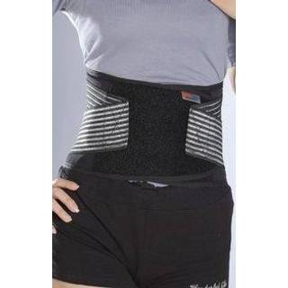 Medidu Rückenbandage mit Federstahlstreben (Schwarz)