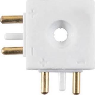 SG Armaturen SlimLine L-connector Mat-Hvid