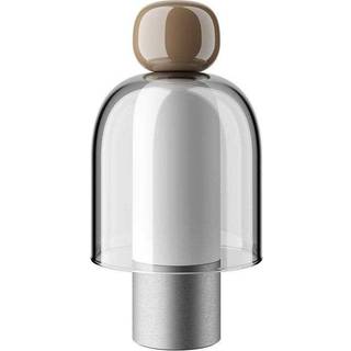Lodes - Easy Peasy ToGo Bordlampe Chestnut Brown/Grey/Palladium