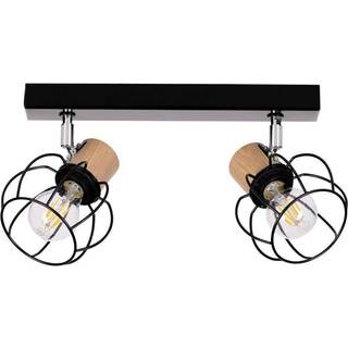 Envostar Fence loftlampe metal/træ, 2 lyskilder.