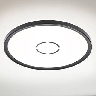 Gratis LED-loftlampe, Ø 29 cm, sort