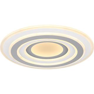 Sabatino LED-loftlampe, Ø 48 cm, hvid/antracit, CCT