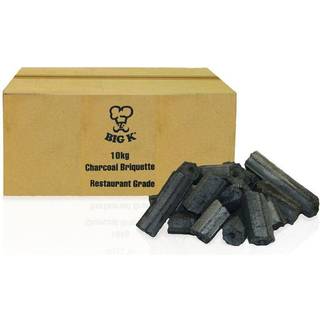 Barbecue Briquettes 10 kg, restaurantkvalitet - Big K