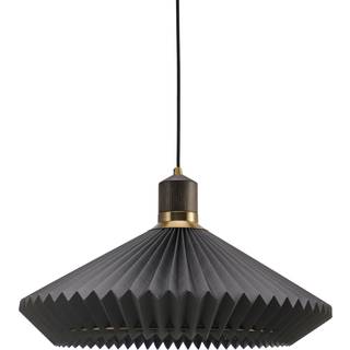 Emanuele Patton - Paris Pendel Ø56 Brun Stofskærm 744299 - Halo Design - Hos Lampeagenten