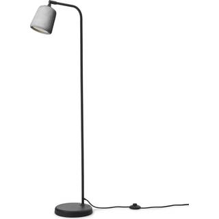 Material Gulvlampe Lysegrå Beton - New Works