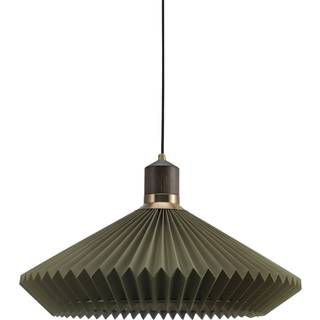 Emanuele Patton - Paris Pendel Ø56 Grøn Stofskærm 744282 - Halo Design - Hos Lampeagenten