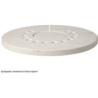 Aduro Limestone topplade til Aduro Hybrid 1 & 2 serien  Limestone - Ø49x3