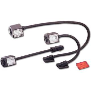 Kortlampe Hella, halogen, 12 V, 5 W, 270 mm, med hvidt skær, til væg/bordmontering