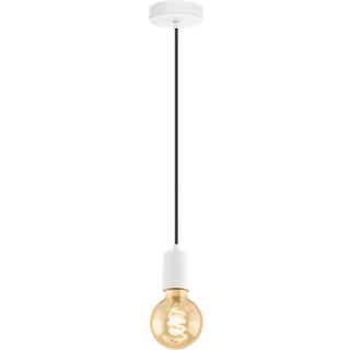 Eglo Yorth pendel i hvid/sort - 32527