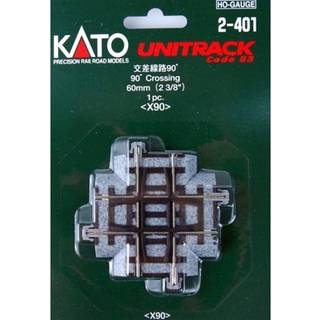 H0 Kato Unitrack 2-401 Kryds 1 stk