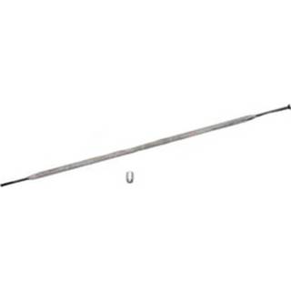 Zipp eger sølv, lige, flade - 3 stk - Egerlængde 270 mm