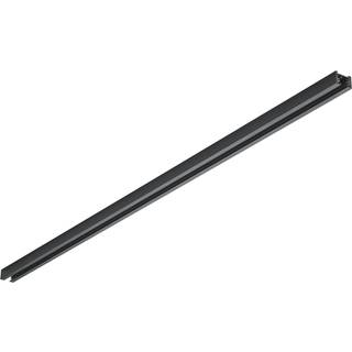 dUOline 2-faset skinne, sort mat, 100 cm