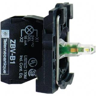 Schneider Lampekrop m/led hvid 24-120vac/dc