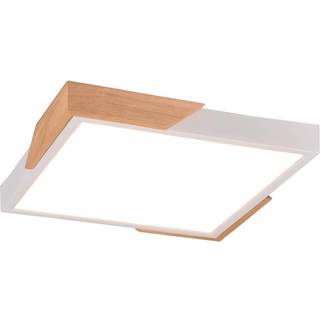 Meta LED-loftlampe, 31,5x31,5 cm, 3.000 K, hvid