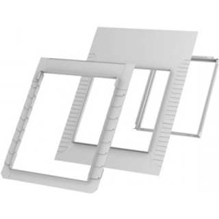 Velux inddækningspakke EDL SK08 2000 114x140 t/fladt tag op til 16mm