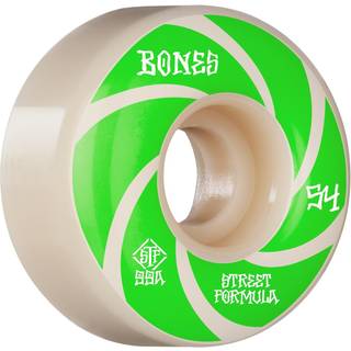 Bones Wheels Skateboard Hjul Patterns STF 99A 54mm White V1 Standard 4-pak