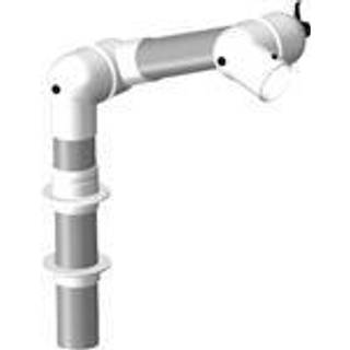 Alsident System 50 sugearm | 645 mm | 2 led | Bordmontage - Hvid