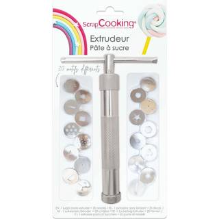 Sugarpaste Fondant Extruder, Scrapcooking