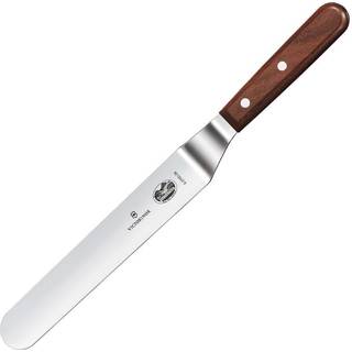 Victorinox paletkniv 20 cm. - knækket, med træ skæfte