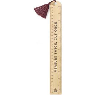 Designworks Ink Ruler Gold Measure - Lineal
