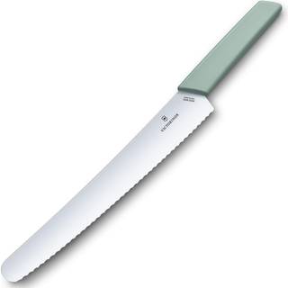 Swiss Modern brødkniv 26 cm, aqua
