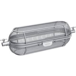 Kurv til rotisserie fra Rösle - Stål farve - 18/10 stål