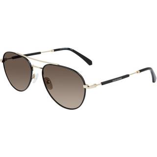 Calvin Klein Unisex CKJ20109S 718 Solbriller Metal Sort Brun Pilot Normal Fotokromatisk