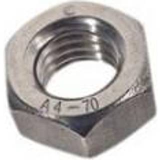 Bossard møtrik M12 DIN 934 6kt. Syrefast A4 100 stk